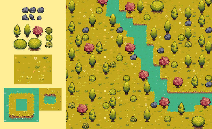 fields basic tileset fields basic tileset